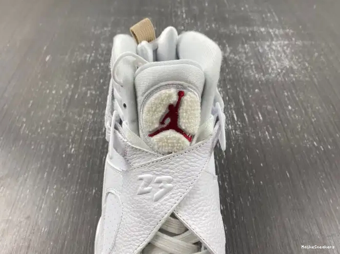 MaikeSneakers Retro 8 Jordan White AA1239-135 OVO 0426